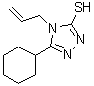 CAS#: 590376-61-7, 4-Allyl-5-Cyclohexyl-4H-1,2,4-Triazole-3-Thiol