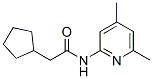 CAS#: 590376-77-5, N-(4,6-Dimethyl-2-Pyridinyl)-Cyclopentaneacetamide
