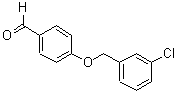 CAS 登录号：59067-43-5， 4-[(3-氯苄基)氧基]苯甲醛