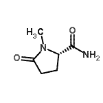CAS 登录号：59123-40-9， 1-甲基-5-氧代-L-脯氨酰胺