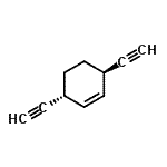 CAS 登录号：591252-06-1， (3R,6R)-3,6-二乙炔基环己烯