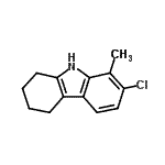 CAS#: 591735-13-6, 7-Chloro-8-Methyl-2,3,4,9-Tetrahydro-1H-Carbazole