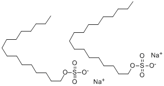 CAS 登录号：59186-41-3， 鲸蜡基硬脂基硫酸酯钠盐