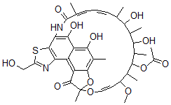 CAS 登录号：59232-88-1， 利福霉素 Q