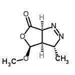 CAS#: 592524-38-4, (3R,3aR,4S,6aS)-4-Methoxy-3-Methyl-3,3A,4,6A-Tetrahydro-6H-Furo[3,4-c]Pyrazol-6-One