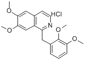 CAS 登录号：59276-14-1， 6,7-二甲氧基-1-(2,3-二甲氧基苄基)异喹啉盐酸盐