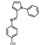 CAS#: 593272-60-7, 4-{(E)-[(1-Phenyl-1H-Pyrrol-2-Yl)Methylene]Amino}Phenol