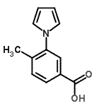CAS#: 593272-75-4, 4-Methyl-3-(1H-Pyrrol-1-Yl)Benzoic Acid