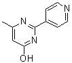 CAS#: 59341-68-3, 6-Methyl-2-(4-Pyridinyl)-4-Pyrimidinol