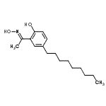 CAS 登录号：59344-62-6， 2-[(1E)-N-羟基亚氨代乙酰]-4-壬基苯酚