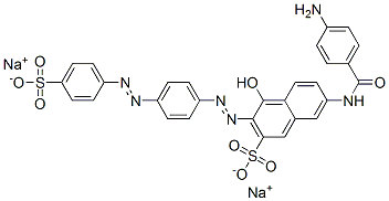 CAS#: 5938-85-2, Disodium 7-[(4-Aminobenzoyl)Amino]-4-Hydroxy-3-[[4-[(4-Sulphonatophenyl)Azo]Phenyl]Azo]Naphthalene-2-Sulphonate