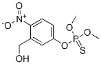 CAS 登录号：59417-73-1， 硫代磷酸 O-[3-(羟基甲基)-4-硝基苯基] O,O-二甲基酯