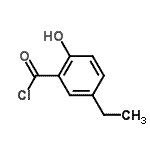 CAS#: 59470-90-5, 5-Ethyl-2-Hydroxybenzoyl Chloride