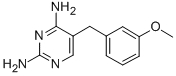 CAS 登录号：59481-28-6， 2,4-二氨基-5-(3-甲氧基苄基)嘧啶