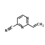 CAS#: 594836-56-3, 2-Vinyl-4-Pyrimidinecarbonitrile