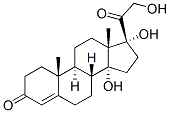CAS 登录号：595-18-6， 14-alpha,17-alpha,21-三羟基孕甾-4-烯-3,20-二酮