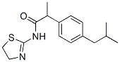 CAS#: 59512-32-2, N-(4,5-Dihydrothiazol-2-Yl)-2-(4-Isobutylphenyl)Propionamide