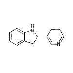 CAS#: 595548-62-2, 2-(3-Pyridinyl)Indoline