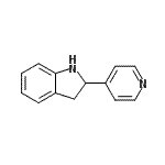 CAS#: 595548-63-3, 2-(4-Pyridinyl)Indoline