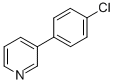 CAS 登录号：5957-97-1， 3-(4-氯-苯基)-吡啶
