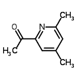 CAS 登录号：59576-31-7， 1-(4,6-二甲基-2-吡啶基)乙酮