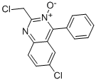 CAS 登录号：5958-24-7， 6-氯-2-(氯甲基)-3-氧代-4-苯基-喹唑啉