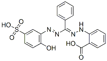 CAS#: 59600-76-9, 2-[2-[[2-(2-Hydroxy-5-Sulfophenyl)Hydrazinylidene]Phenylmethyl]Diazenyl]-Benzoic acid