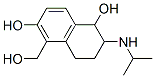 CAS 登录号：59606-05-2， 5-羟基甲基-6-羟基-2-异丙基氨基-1,2,3,4-四氢萘-1-醇