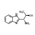 CAS 登录号：59617-96-8， (1R,2R)-1-氨基-1-(1H-苯并咪唑-2-基)-2-丙醇