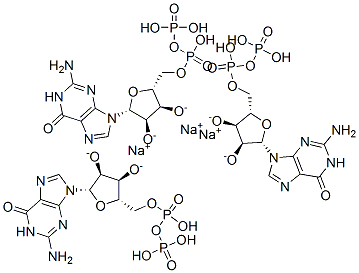 CAS 登录号：59652-27-6， 鸟苷 5'-(二磷酸三氢酯)三钠盐