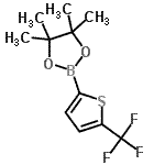 CAS#: 596819-13-5, 4,4,5,5-Tetramethyl-2-[5-(Trifluoromethyl)-2-Thienyl]-1,3,2-Dioxaborolane