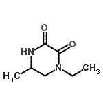 CAS#: 59702-41-9, 1-Ethyl-5-Methyl-2,3-Piperazinedione