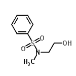 CAS 登录号：59724-60-6， N-(2-羟基乙基)-N-甲基苯磺酰胺