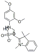 CAS#: 59737-31-4, 2-[2-[(2,4-Dimethoxyphenyl)Amino]Vinyl]-1,3,3-Trimethyl-3H-Indolium Hydrogen Sulphate