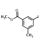CAS 登录号：597563-45-6， 甲基3-碘-5-甲基苯甲酸酯