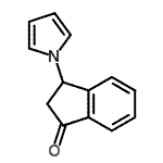 CAS 登录号：597582-09-7， 3-(1H-吡咯-1-基)-1-茚满酮