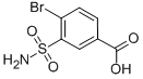 CAS 登录号：59815-19-9， 3-(氨基磺酰基)-4-溴苯甲酸