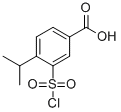CAS#: 59815-29-1, 3-Chlorosulfonyl-4-Isopropylbenzoicacid
