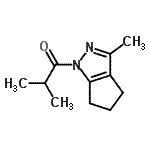 CAS#: 599199-50-5, 2-Methyl-1-(3-Methyl-5,6-Dihydrocyclopenta[c]Pyrazol-1(4H)-Yl)-1-Propanone