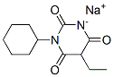 CAS 登录号：59960-29-1， 1-环己基-5-乙基巴比妥酸钠酯