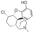 CAS#: 59971-06-1, 6-alpha-Chloro-4,5-alpha-epoxy-17-methyl-Morphinan-3-ol