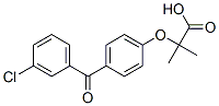 CAS#: 60012-96-6, 2-[4-(3-Chlorobenzoyl)Phenoxy]-2-Methylpropanoic Acid