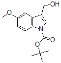 CAS 登录号：600136-09-2， 3-(羟基甲基)-5-甲氧基-1H-吲哚-1-羧酸叔丁酯