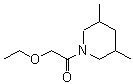 CAS 登录号：600139-93-3， 1-(3,5-二甲基-1-哌啶基)-2-乙氧基乙酮