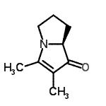 CAS 登录号：60026-51-9， (7aS)-2,3-二甲基-5,6,7,7A-四氢-1H-吡咯里嗪-1-酮