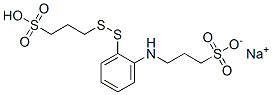 CAS#: 60067-58-5, Sodium Hydrogen 3-[[2-[(3-Sulphonatopropyl)Amino]Phenyl]Dithio]Propane-1-Sulphonate