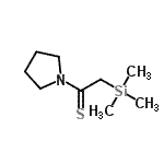 CAS#: 600728-19-6, 1-(1-Pyrrolidinyl)-2-(trimethylsilyl)ethanethione