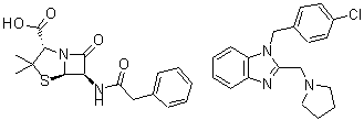 CAS 登录号：6011-39-8， 苄基青霉素氯咪唑