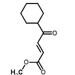 CAS 登录号：60112-28-9， 甲基(2E)-4-环己基-4-氧代-2-丁烯酸酯
