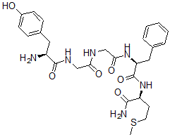 CAS 登录号：60117-17-1， 蛋氨酰-脑啡肽酰胺
